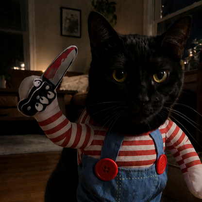 Purrfect Slasher™ — Killer Doll Cat Costume