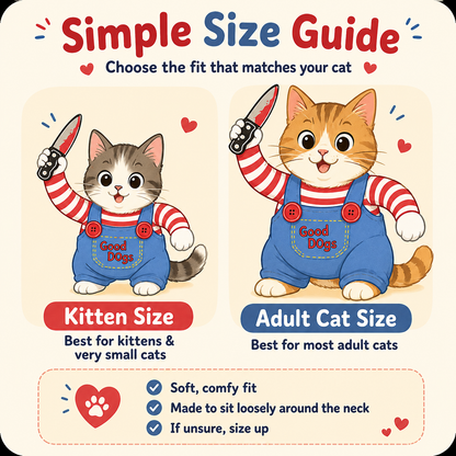 Purrfect Slasher™ — Killer Doll Cat Costume