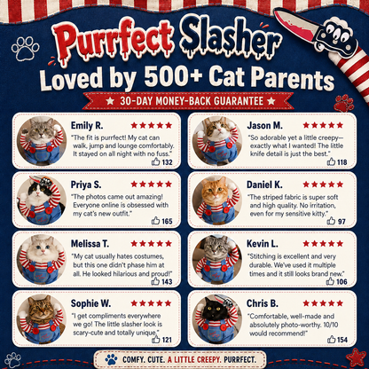 Purrfect Slasher™ — Killer Doll Cat Costume